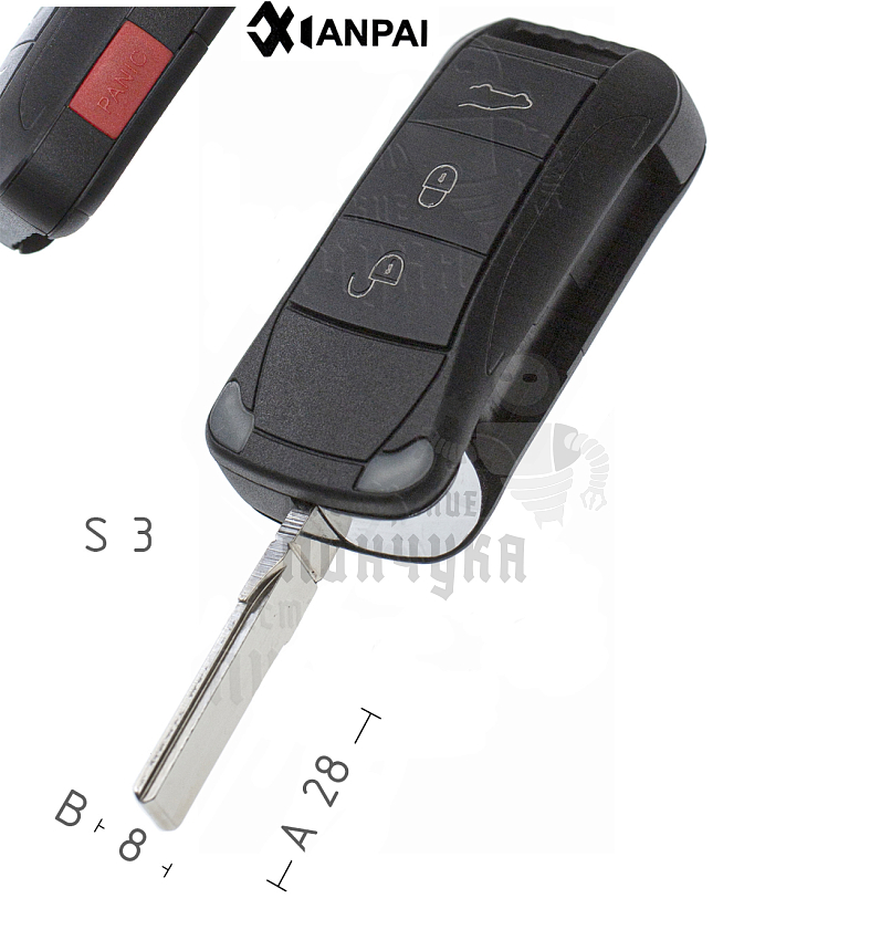 Корпус PORSCHE S07 3+1кн КНР