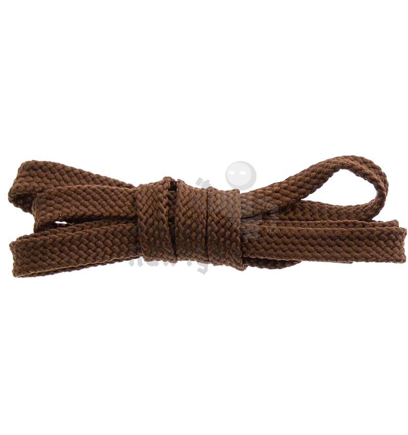 Шнурки плоские (тип 40), 80см, цв.коричневый