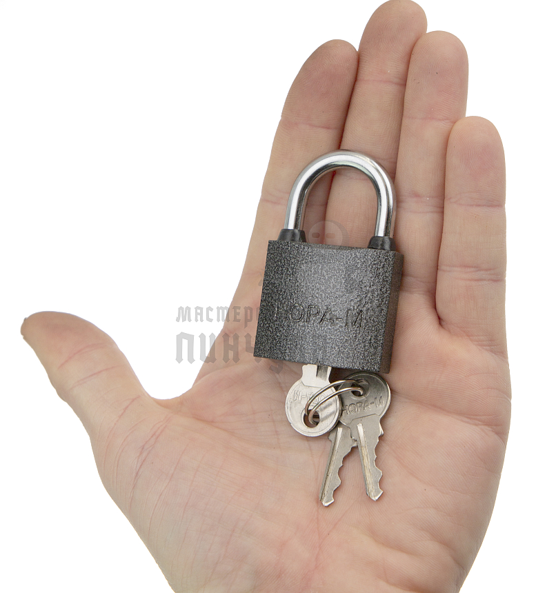 Навесной замок НОРА-М 3H-212 38мм (3кл)