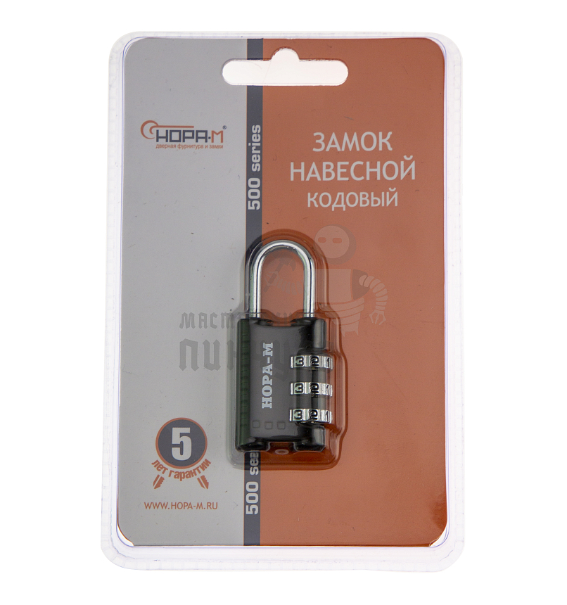 Навесной кодовый замок НОРА-М 501