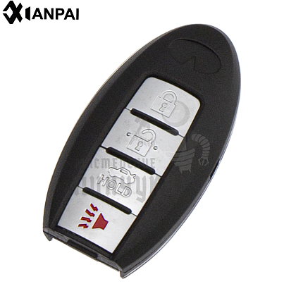 Корпус ключа DAT-15 NSN14 NS11 3 кнопки + паника INFINITI КНР