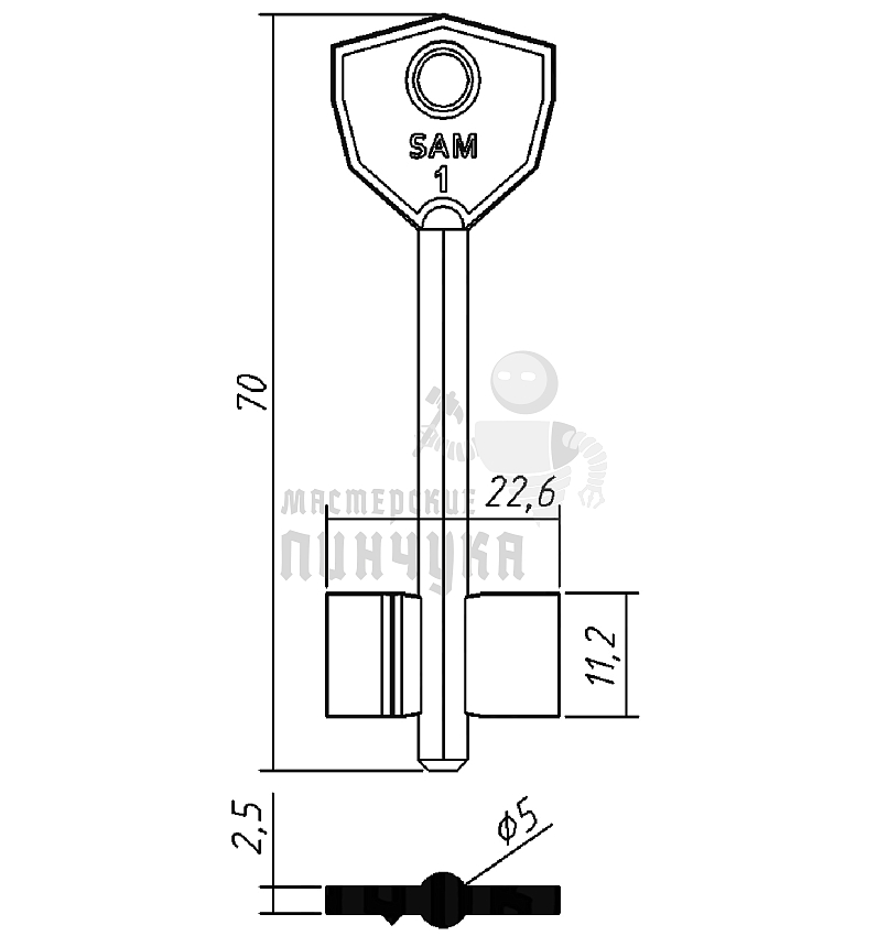 SAM1D (силумин)