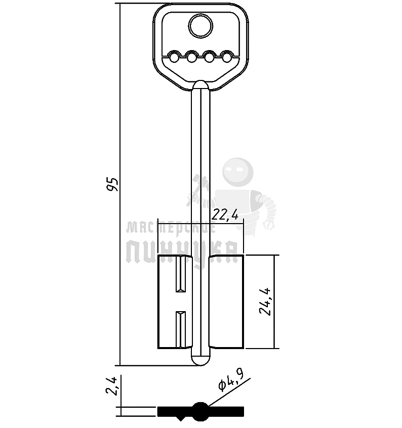SEN3D (силумин)