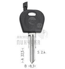 T00DW2RP TP00DAE-3DP1 DWO4RT0 а/пласт.с мест.п/чип DAEWOO - Чертеж