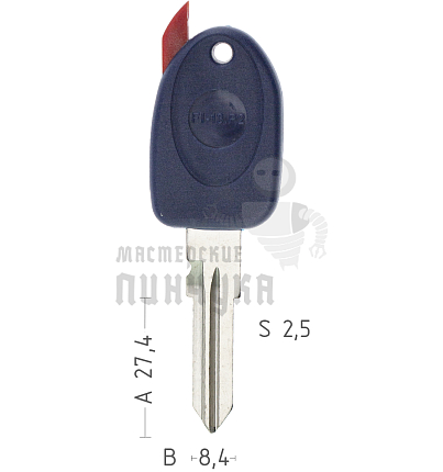 TP00FI13P2  T00GB14RPE  а/пласт.с мест.п/чип FIAT