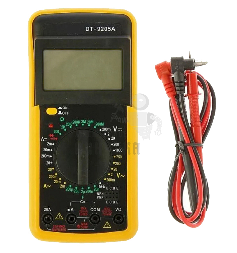 Мультиметр DIGITAL MULTIMETER DT9205A