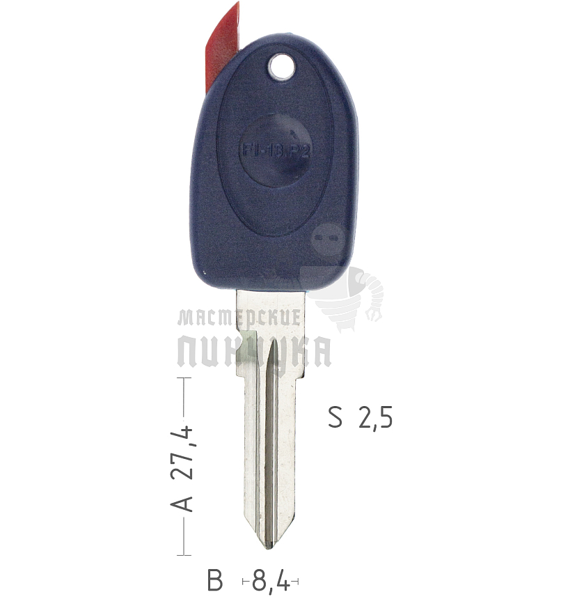 TP00FI13P2  T00GB14RPE  а/пласт.с мест.п/чип FIAT