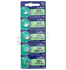 Батарейка muRata 364 SR621SW BL5 1.55V (5/100/500) - Чертеж