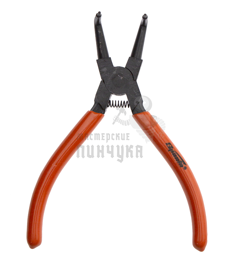Съемник, 150 мм, для внутренних стопорных колец, изогнутые губки (сжим) Sparta