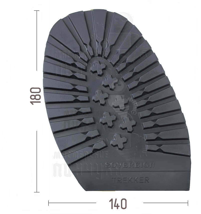 Проф. формованная SOVEREIGN TREKKER р.5, 7мм муж. Зима Черный