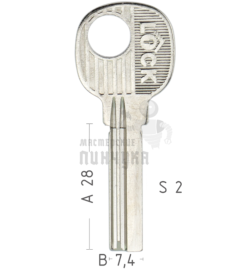 Lock YO-1D Xianpai-YOOY 2паза 28мм КНР