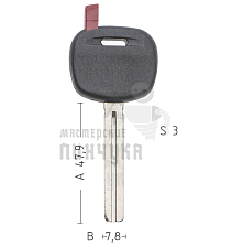 T00MIT13P/MZ22P TP00MAZ-12P MIT14BT0 а/пласт.с мест.п/чип MITSUBISHI/MAZDA - Чертеж