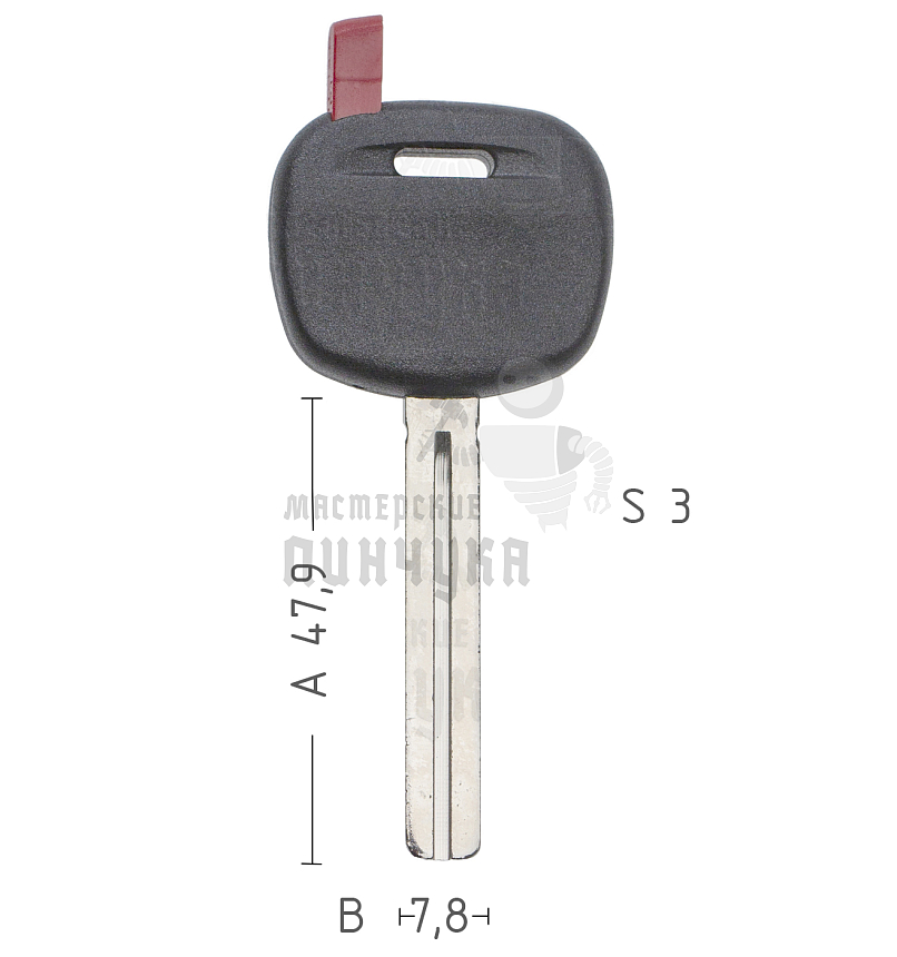 T00MIT13P/MZ22P TP00MAZ-12P MIT14BT0 а/пласт.с мест.п/чип MITSUBISHI/MAZDA