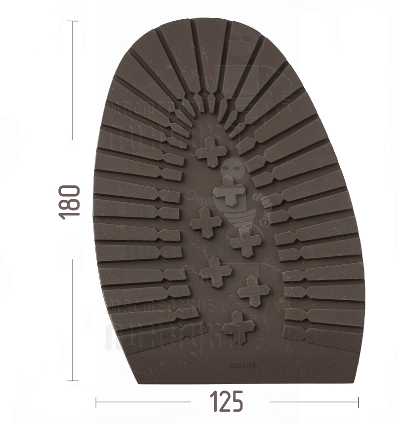 Проф. формованная Casali Cross №4, 4,4мм Коричневый
