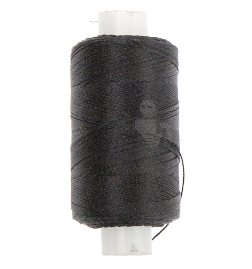 Нитки швейные 86Л-200м,черный (115) Моснить