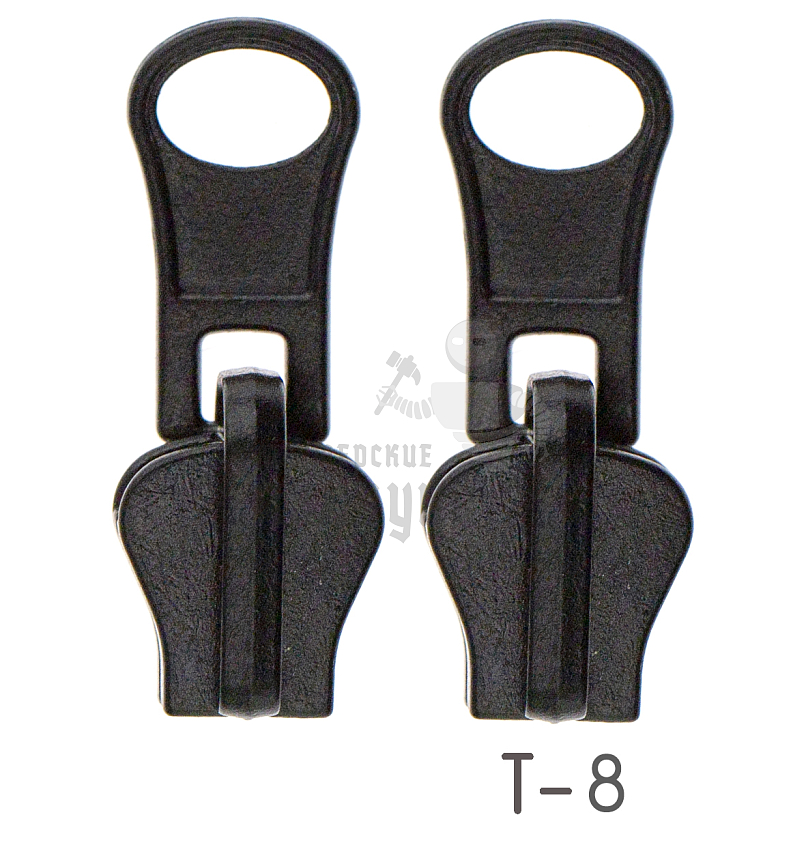 Бегунок трактор, тип 8, галант ГРУША, цв. 322 черный, ПЕРЕКИДНОЙ