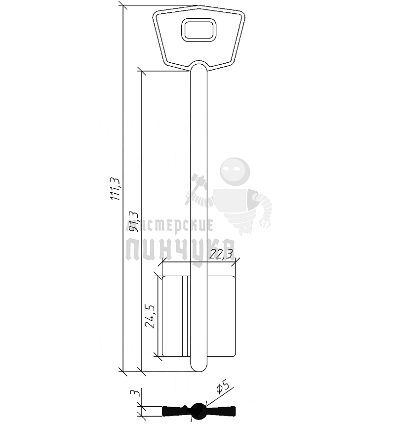 MTR 10G (силумин)