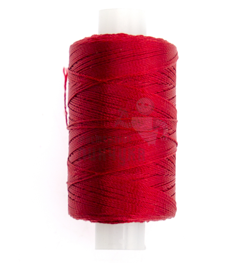 Нитки швейные 86Л-200м,красный (028) Моснить