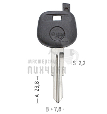 T00TY42PA TP00TOYO-10P1 TOY42AT0 а/пласт.с мест.п/чип TOYOTA - Чертеж
