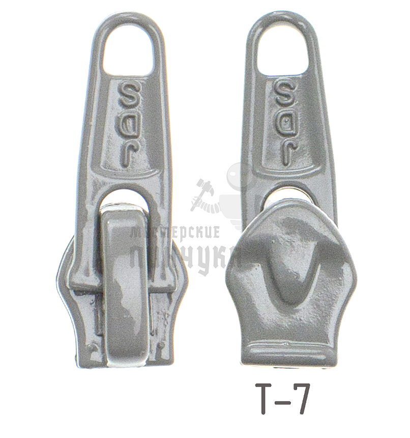 Бегунок  "Judson"  т.7 классич. св.серый 38