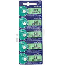 Батарейка muRata 321 SR766SW BL5 1.55V (5/100/500) - Чертеж