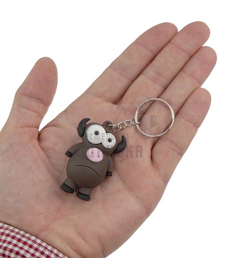 Брелок для ключей "Бык" 