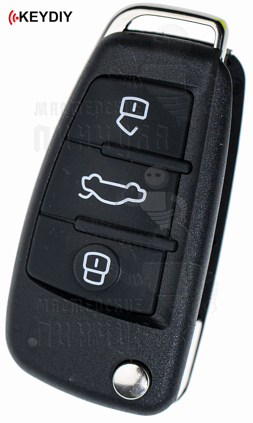 Ключ серии B-02 в стиле Audi для KD900 без встроенного чипа КНР