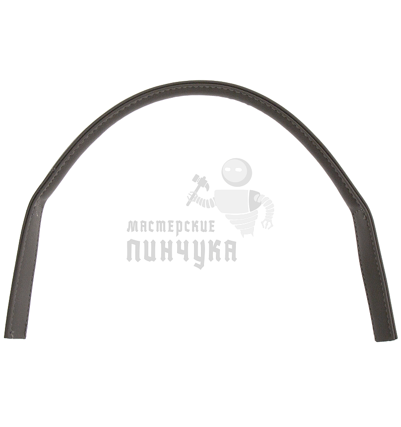 Ручка сумочная кругл.узк. 53см (4099) цв.темно-серый