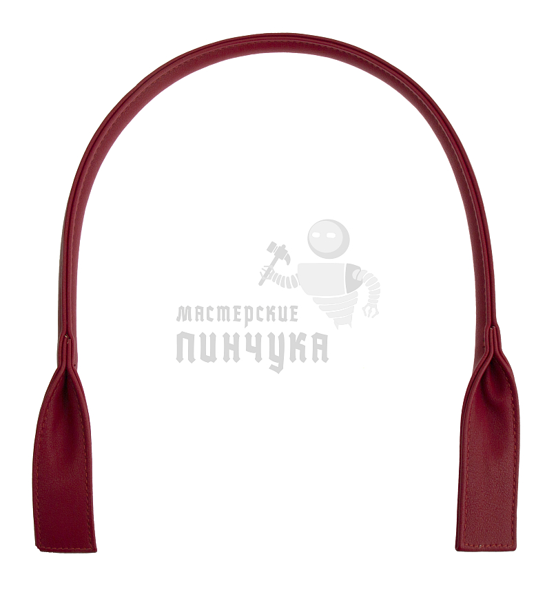 Ручка сумочная круглая с широким креплением 70см Китай Красный