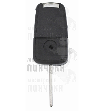 Корпус выкидного ключа OP-11P HU100 HF66P 3 кнопки + паника КНР  CHEVROLET