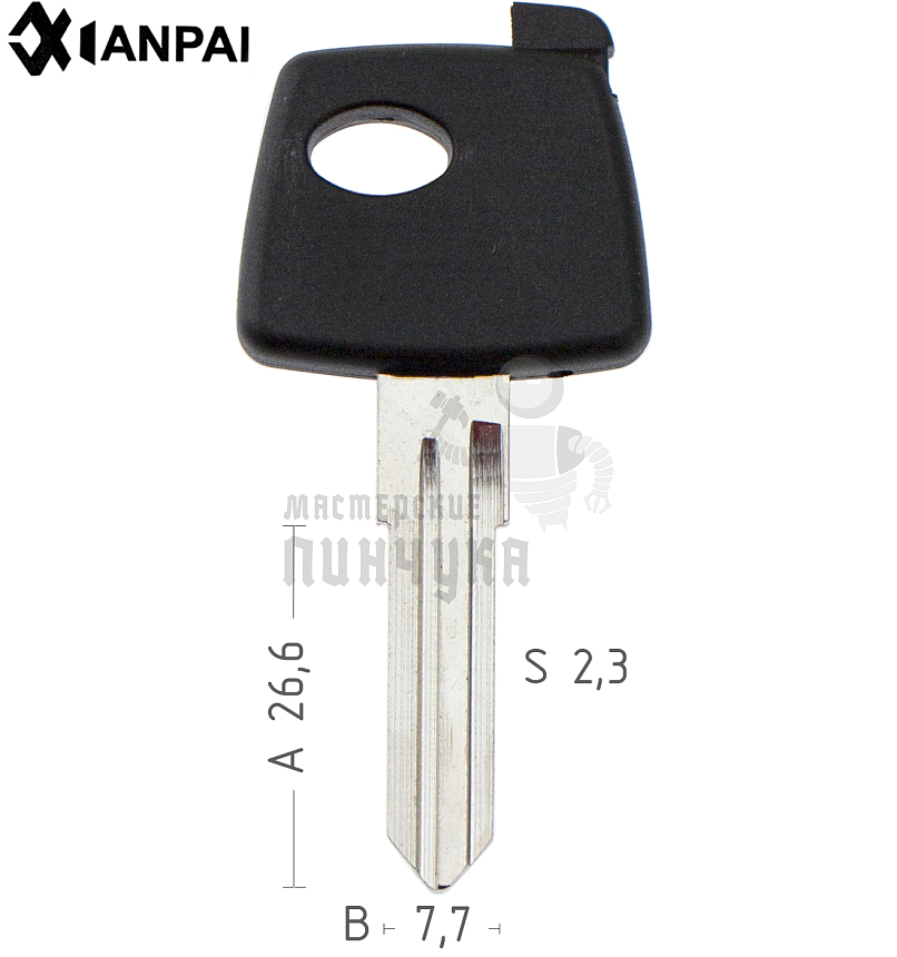 LA-2.P LD1P LAD3LP LAD2P45 авто/пласт. с метом под чип миниколба КНР