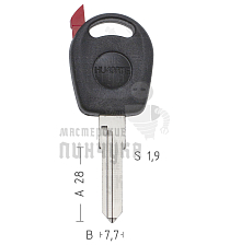 T00HF44RP TP00VO-2D.P HU49RT0 а/пласт.с мест.п/чип VW - Чертеж