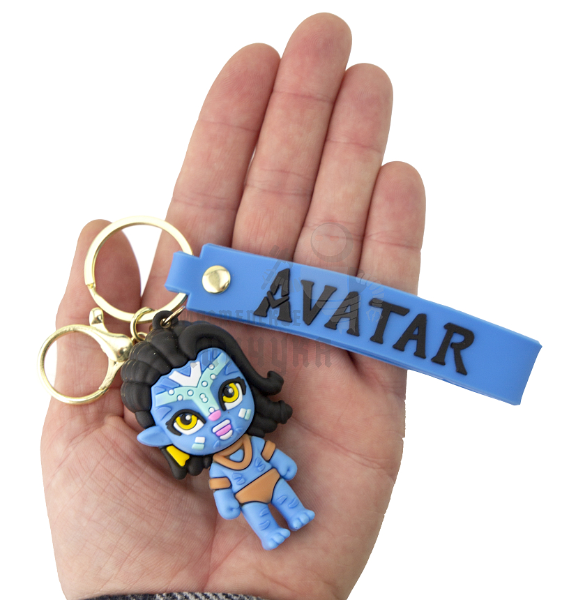 Брелок для ключей Аватар + карабин (2)