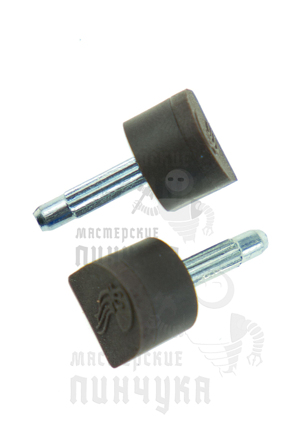 Набойки со штырём Октопус, 10, коричневые