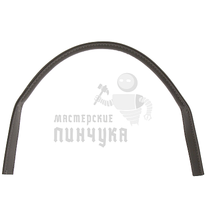 Ручка сумочная кругл.узк. 53см (4099) цв.темно-серый