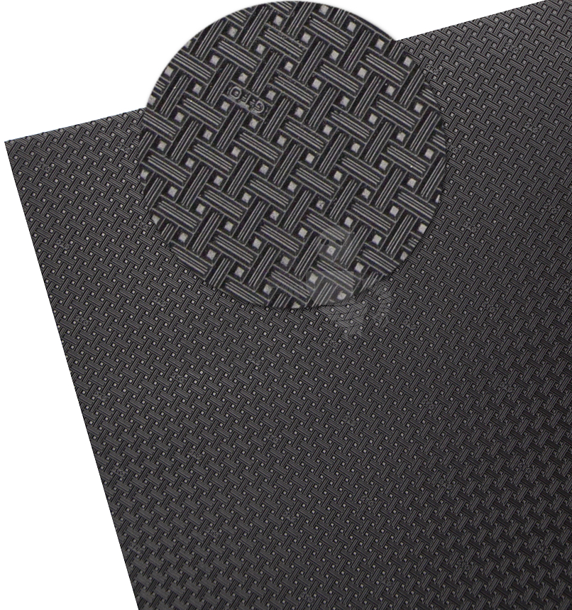 Профилактика "GTO Italia" CROSSHATH 1000*500*4мм черн.