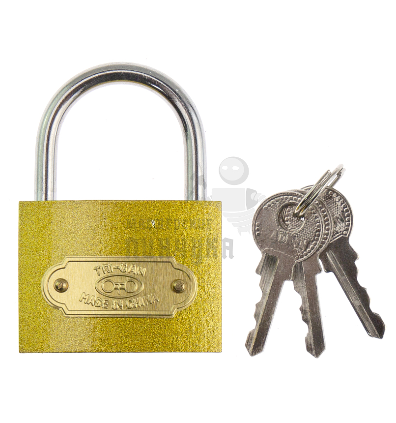 Навесной замок "TRI-GAN" 41мм