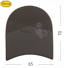 Набойка "Vibram TOP" 5350 М00, коричневые - Чертеж