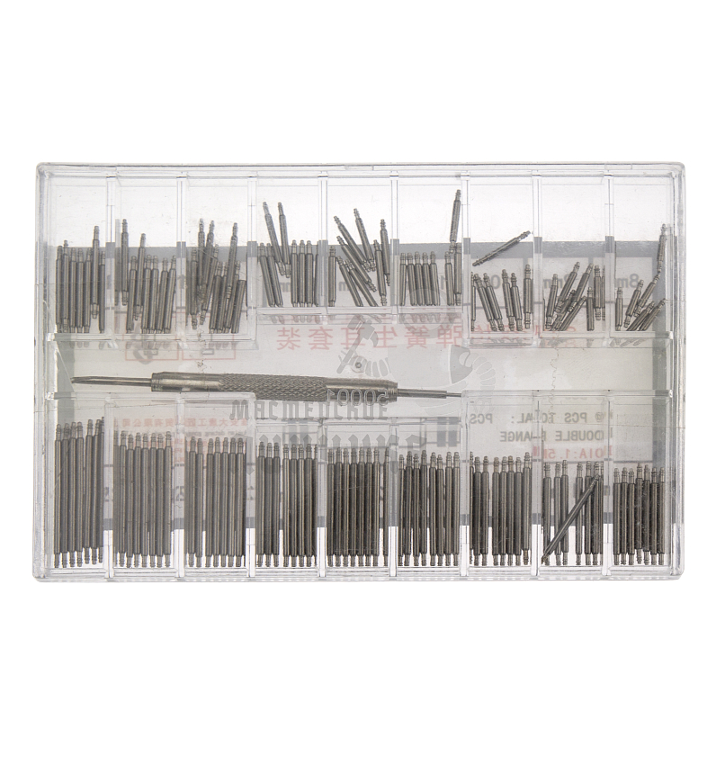 Набор стержней (штифты) для ремонта наручных часов 8-25 мм