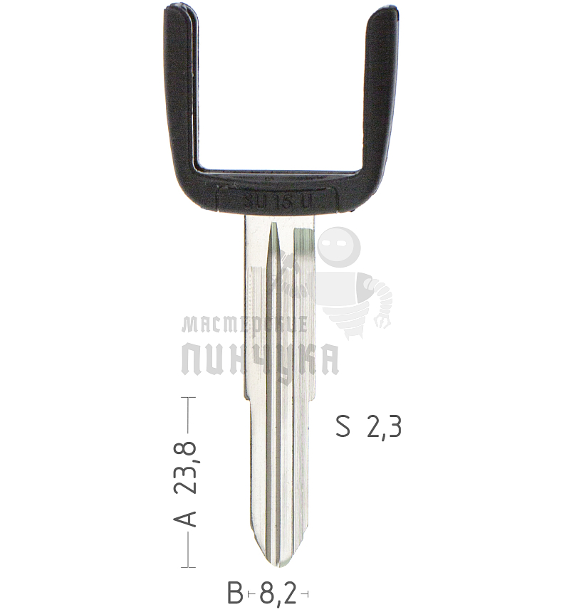Лезвие SU15U рога п/чип Suzuki