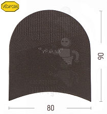 Набойка "Vibram TOP" 5350 (020), цв.коричневый - Чертеж