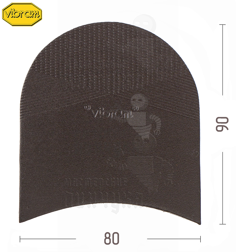 Набойка "Vibram TOP" 5350 (020), цв.коричневый