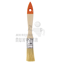 Кисть плоская Slimline 3/4" (20 мм), натуральная щетина, деревянная ручка Sparta - Чертеж
