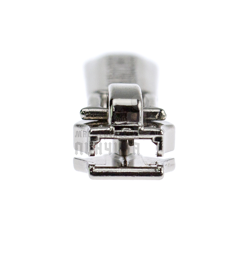 Бегунок Т7 JX декоративный №3, цв. светлая гальваника