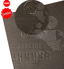 Проф.лист. Topy Elysee 960х600х1мм Коричневый (10) - Чертеж