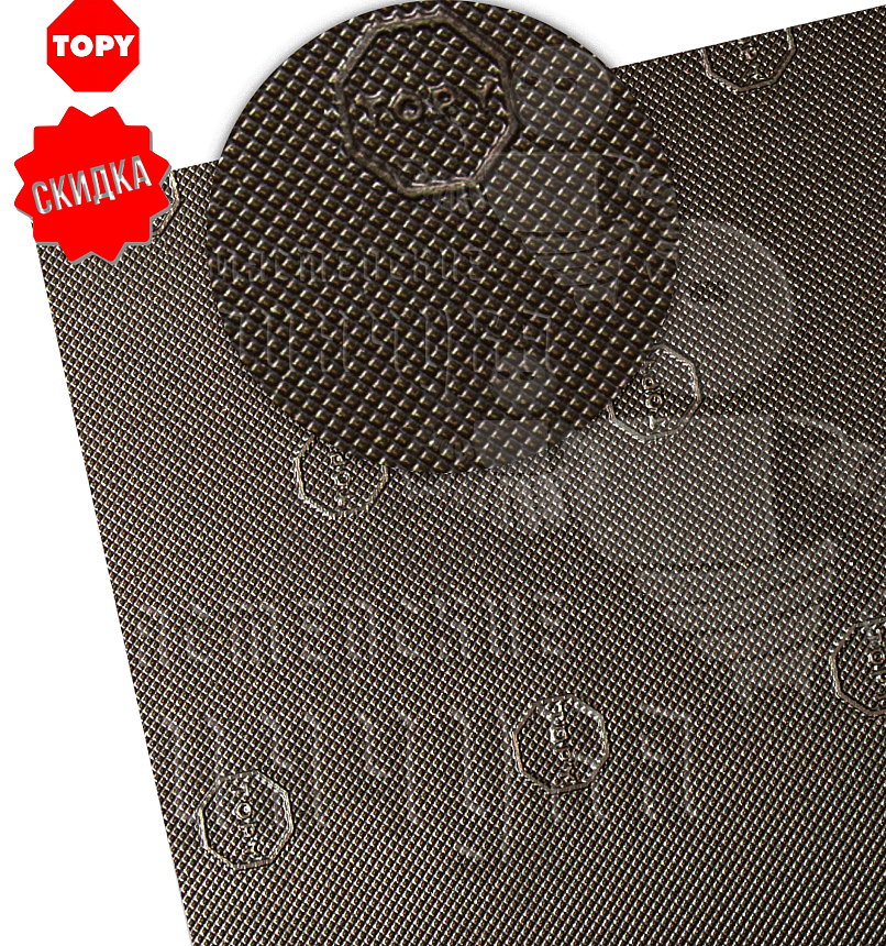 Проф.лист. Topy Elysee 960х600х1мм Коричневый (10)