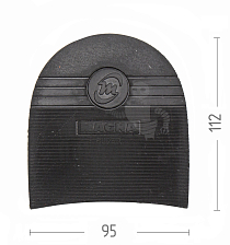 Набойка "Magna Super" Киров р. 74 т.7, цв.черный - Чертеж
