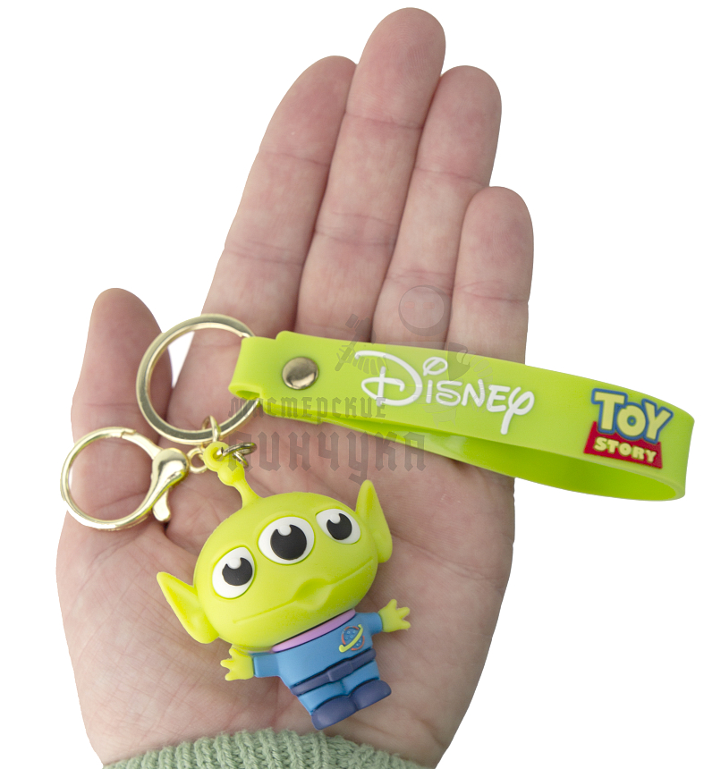 Брелок для ключей "История игрушек", Инопланетянин + карабин