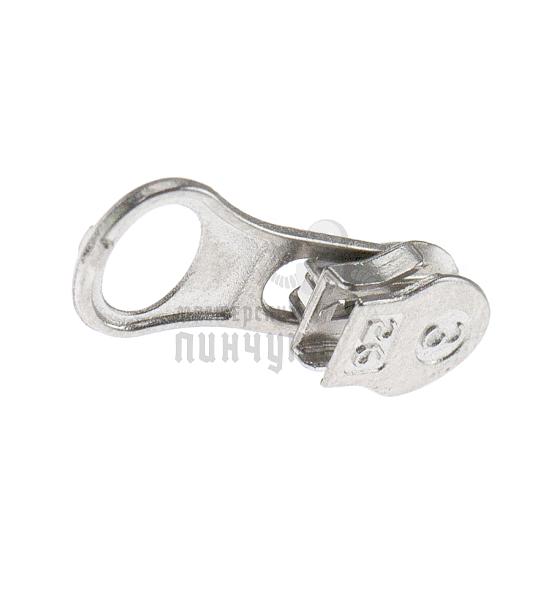 Бегунок для спиральной молнии тип 3 автомат ГРУША цв никель 