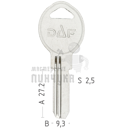 DAF DAF-4D DF4R БРОНЬ.(27×2.5×9.2) КНР
